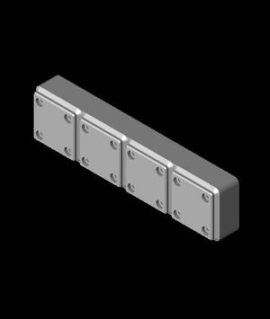 Gridfinity Allen Socket 1x4.stl