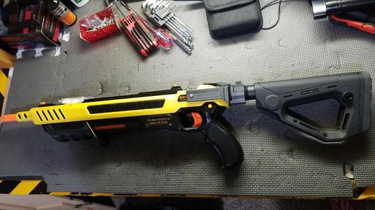 Bug-A-Salt adapter for mil spec AR Stock