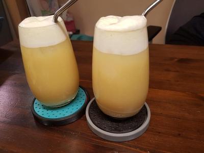 Untersetzer Glas / Coaster glass
