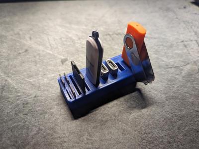 USB and SD Holder