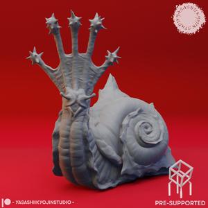 Flail Snail - Tabletop Miniature (Pre-Supported)
