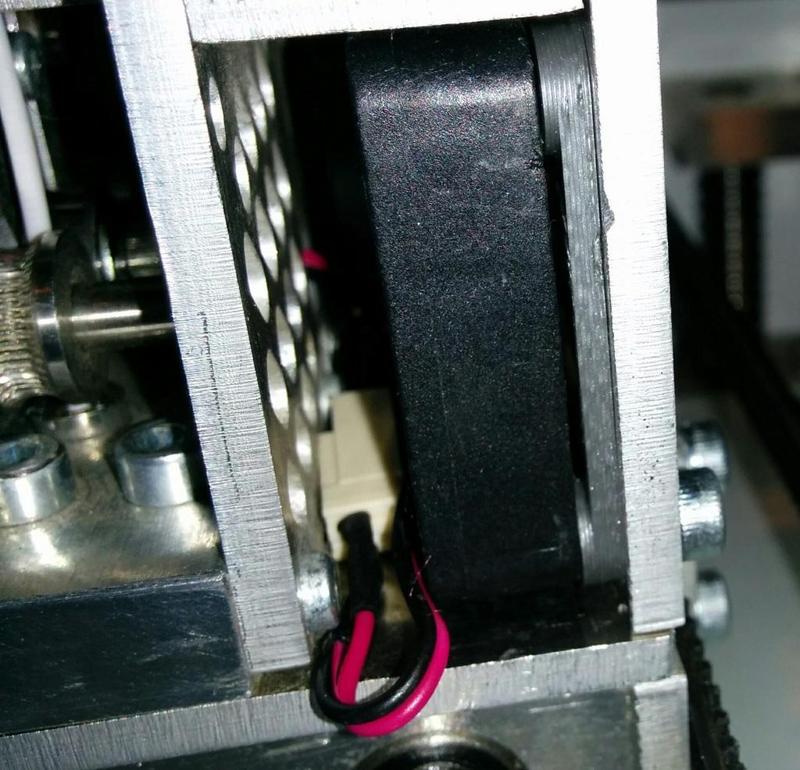 Leapfrog 3mm fan spacer 40x40