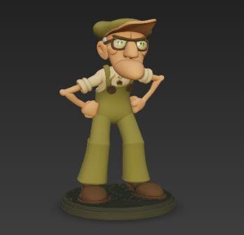 Courage the cowardly dog Just the renegade master.