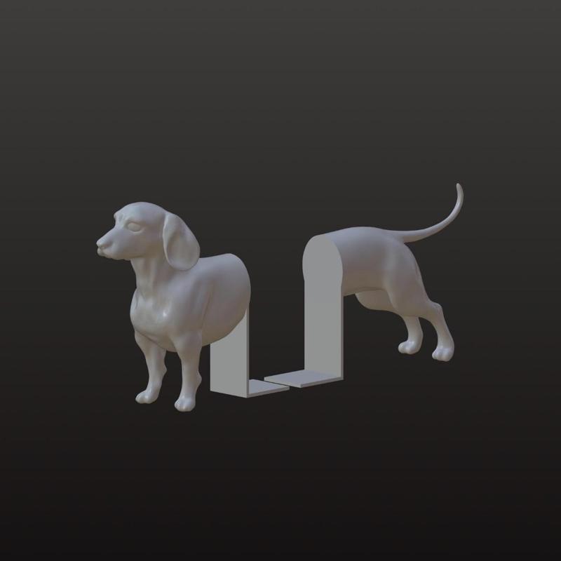 Dachshund Bookends