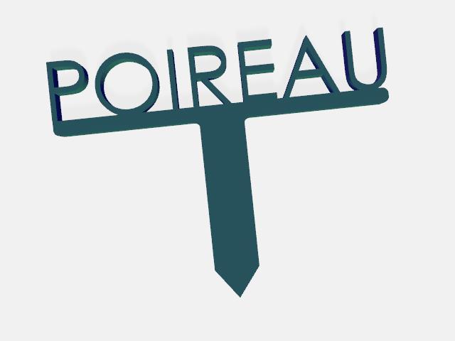 LABEL PANEL FOR VEGETABLE AND AROMATIC GARDEN