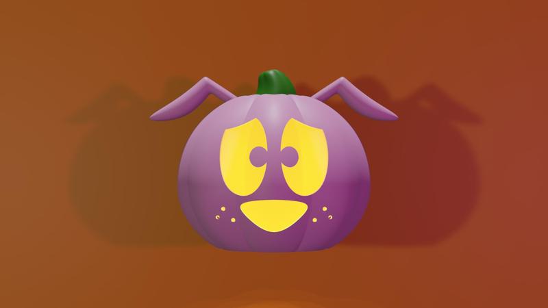 Pumpkin Courage with Light