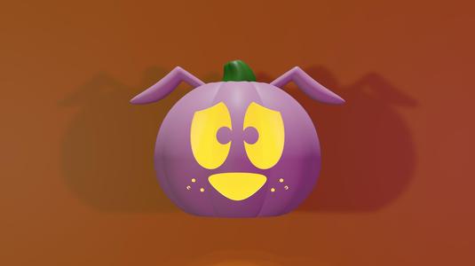 Pumpkin Courage with Light