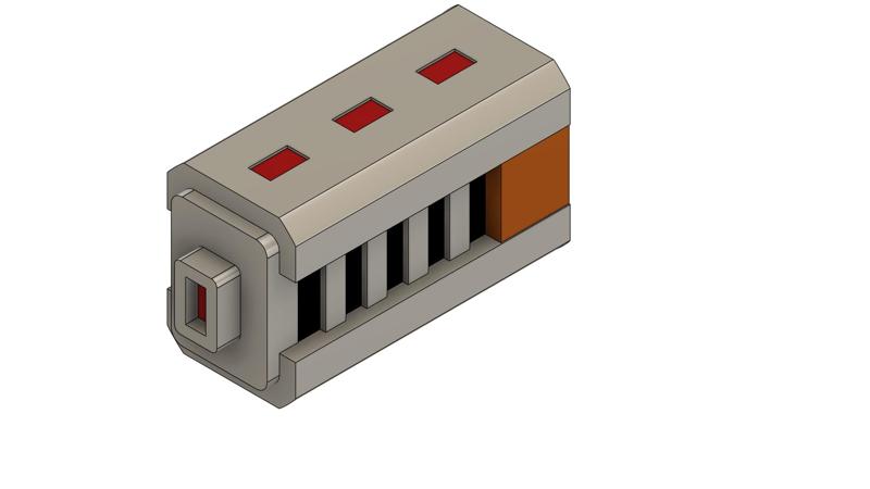 [PROTO TYPE] HeatGuts Cannon (Megaman Battle Network)