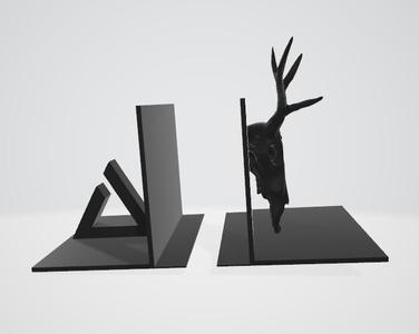 Set of 2 Witcher Bookends - Leshy, book stand