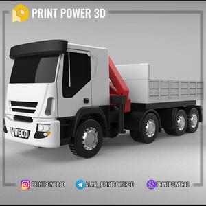 Iveco Cursor with boom - crane