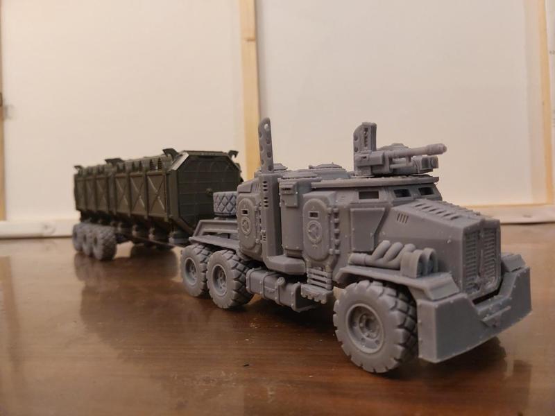 Taurox Big-Rig Truck & Double-Length Trailer