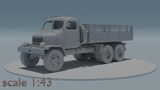 Praga V3S scale 1:43