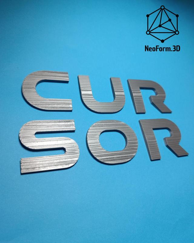 Iveco Cursor Truck Logo Letters