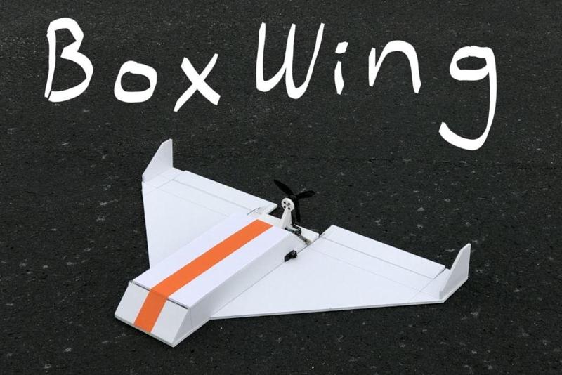 New BoxWing RC Airplane