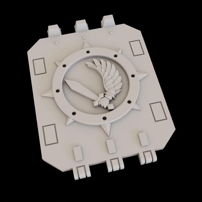 Land Raider or Spartan door (Dark Angels - Ravenwing)