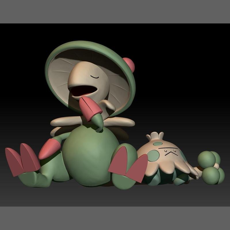 Pokemon Shroomish Breloom