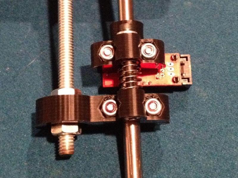 Precision Adjustable Z Endstop Holder and Constraint