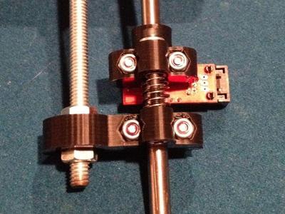 Precision Adjustable Z Endstop Holder and Constraint