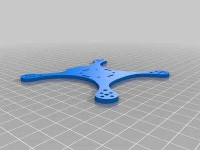 Micro brushless quad frame for 20mm mounting