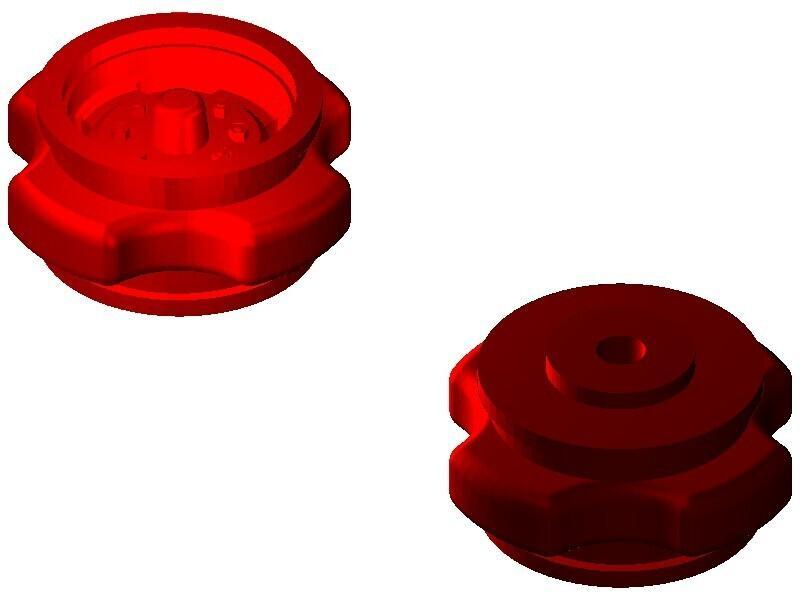 Wheel rim for WSI parts tires Super Truckmo approx. 1:50