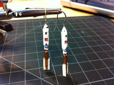 p Earring #4 Atlas V Rocket