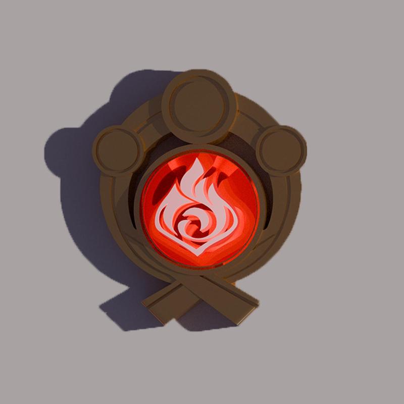 Genshin Inazuma Pyro Vision