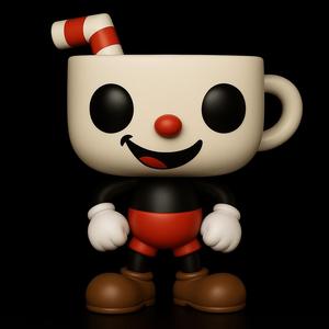 Cuphead Funko