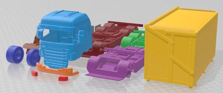 Scania R730 Printable Truck