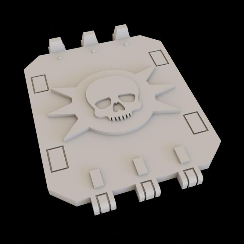 Land Raider or Spartan door (Death Guard M41)