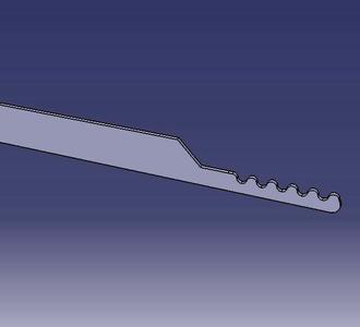 lock picking Rake