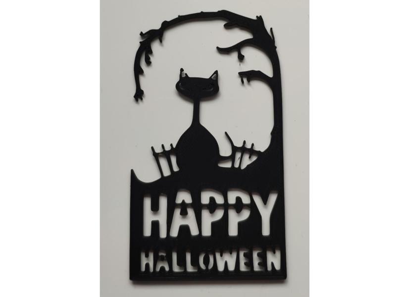 Halloween decoration - Happy Halloween sticker