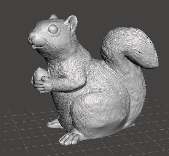 SQUIRREL CUTE REALISTIC FIGURE MODEL ANIMAL CREATURE WILDLIFE