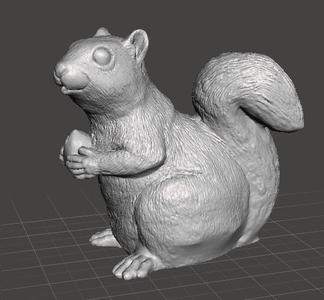 SQUIRREL CUTE REALISTIC FIGURE MODEL ANIMAL CREATURE WILDLIFE