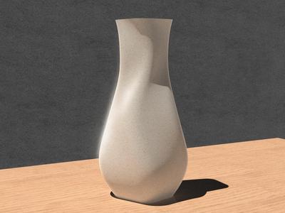 Parametric Organic Vase – Minimalist Planter