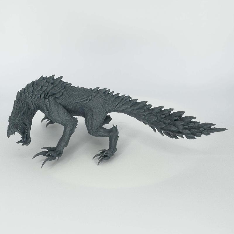 Ebony Odogaron 1/100 - Monster Hunter World