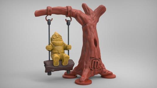 Gnome Tree Swing
