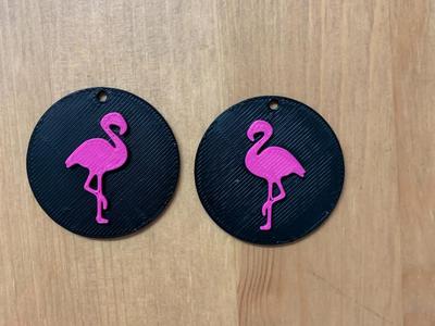 Flamingo Earrings