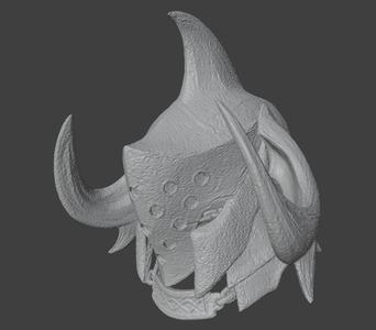 Guardian Arkveld Helm - Monster Hunter Wilds