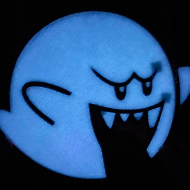 Boo Mario Nintendo Phosphorescent