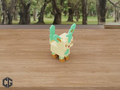 Leafeon Pokemon Multipart