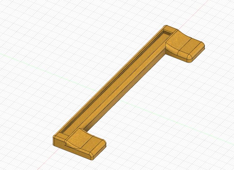 Holder for lithophane 100mm/5mm