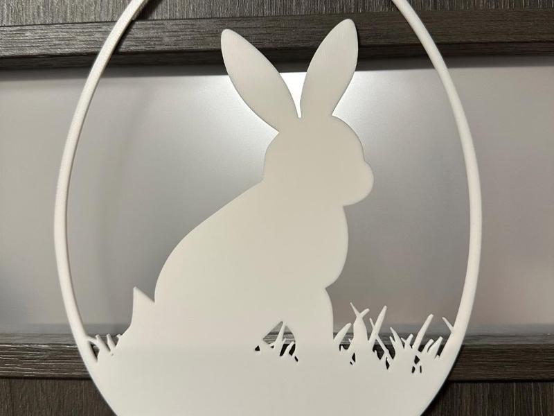 Easter bunny decoration
