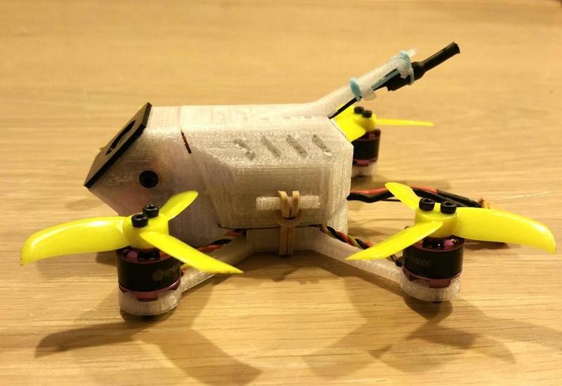 Micro FPV frame: Stealth Racer P1