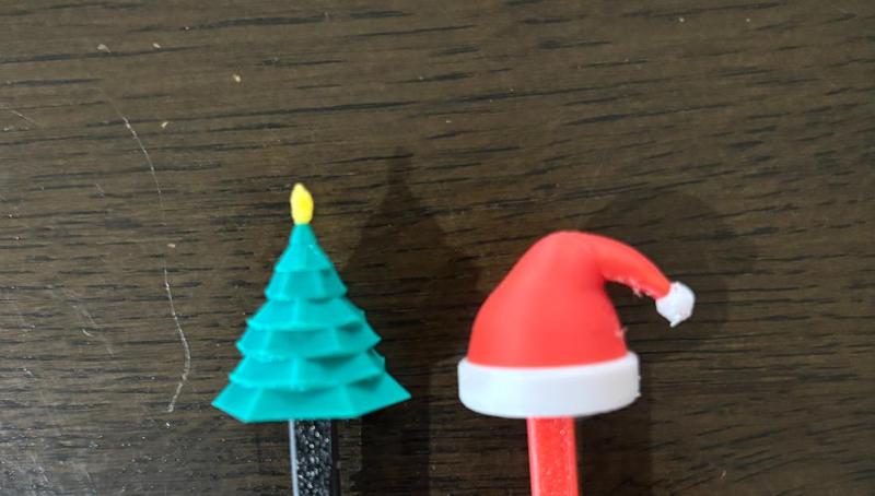 Christmas cocktail stirrers