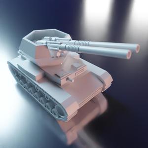 World War II Heavy FLAK Tank