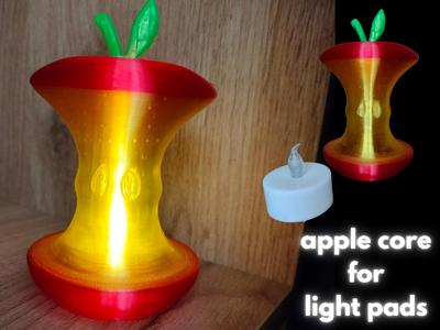 Who ate my apple? - lamp for tea light