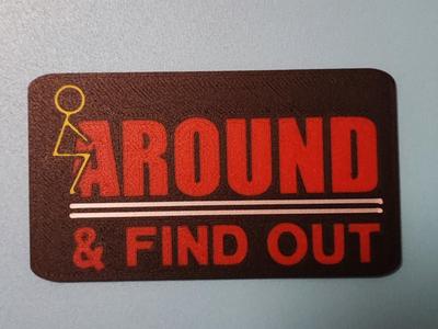 fuck around find out sign