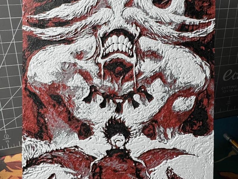 Hueforge Megumi Fushiguro from Jujutsu Kaisen