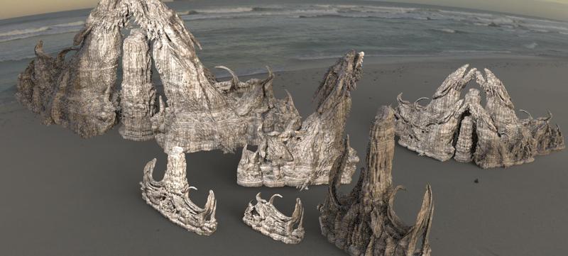 Dragon Stone Ruin Rock collection