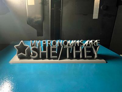 Shey/They Pronouns